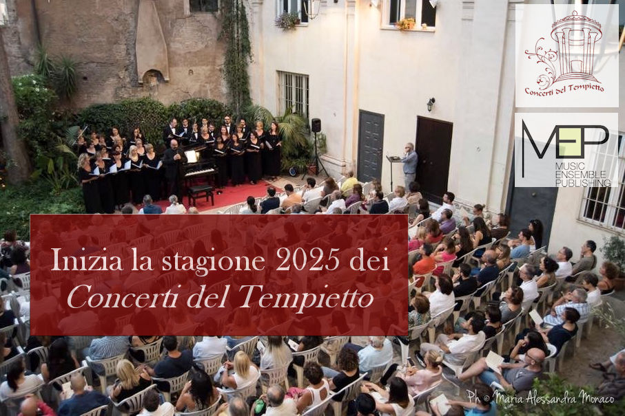 Al via la stagione 2025 dei Concerti del Tempietto